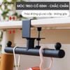 Móc treo cặp, ba lô, túi xách gắn cạnh bàn điều chỉnh độ dày linh hoạt