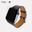 Dây da Charles Nappa Xanh cho Apple Watch size nam (42/44/45mm) - Adapter màu đen