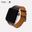 Dây da Charles Nappa Mận cho Apple Watch size nam (42/44/45mm) - Adapter màu đen