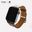 Dây da đồng hồ Apple Watch Nappa Chocolate Kem Series 1/2/3/4/5/6 chính hãng cao cấp
