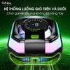 Quạt tản nhiệt sò lạnh HK5 Pro thế hệ mới làm lạnh AI chống cháy gắn từ tính hoặc ngàm kẹp linh hoạt