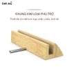 Đế gỗ Macbook kiêm giá đỡ Laptop Dock gỗ DIROSE để bàn đa năng