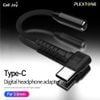 Type-C to 3.5mm Headphone Jack chuyển đổi Plextone Chính hãng tối ưu chơi Game Mobile