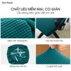 Bọc ghế văn phòng bọc đệm ghế siêu mềm co giãn thoáng khí chống bụi bẩn dễ dàng vệ sinh