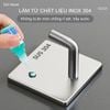 Móc inox 304 treo đồ đa năng dán tường siêu dính không cần khoan