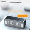 Đồng hồ LED để bàn báo thức loa Bluetooth H8 báo chỉ nhiệt độ Radio dò kênh tự động