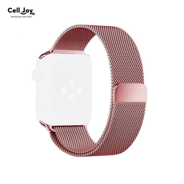 Dây đeo Apple Watch cho nữ Milanese Loop Series 1-9/SE dây thép cao cấp