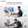 Giá treo màn hình kèm giá đỡ laptop 2 in 1 có thể xoay chỉnh linh hoạt