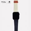 Dây da đồng hồ Apple Watch Swift Xanh Kem Series 1/2/3/4/5/6 chính hãng cao cấp