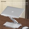 Giá Đỡ Macbook Laptop Nhôm Điều Chỉnh Độ Cao Đứng Làm Việc Thuyết Trình
