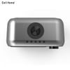 Đồng hồ báo thức để bàn WD-300 LED loa bluetooth tuỳ chỉnh âm Bass đế sạc không dây 10W tích hợp Radio FM
