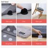 Pack 10 miếng dán Velcro 2 mặt cố định thảm, ga giường, đệm, sofa chống trượt và tái sử dụng