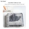 Pack 5 khăn lau bếp đa năng sợi than tre 2 lớp siêu thấm hút chống bám dầu mỡ