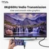 Cổng chuyển Type-C đầu nối USB-C male sang female vuông góc 90 độ