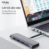 Cáp dữ liệu USB4 Type-C tốc độ 40 Gbps cho ổ cứng SSD di động, SSD Box (Type-C to Type-C / Type-C to Type-A / Type-C to Type-C Female)