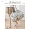 Túi đựng đồ shopping đi chợ gấp gọn tái sử dụng nhiều lần