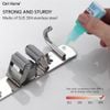 Móc treo chổi cây lau nhà móc treo nhà tắm đa năng inox 304 dán tường kẹp siêu chắc