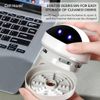 Máy hút bụi cầm tay mini để bàn không dây tiện lợi, xoay 360 độ linh hoạt hút sạch bụi bẩn toàn diện