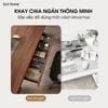 Ngăn kéo ẩn dưới bàn làm việc công thái học, ngăn kéo gỗ cao cấp, khay lưu trữ bàn học tiện lợi