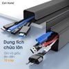Khay đi dây thanh quản lý cáp dưới bàn làm việc gọn gàng dài 40cm
