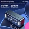 Đồng hồ LED để bàn báo thức loa Bluetooth H8 báo chỉ nhiệt độ Radio dò kênh tự động