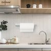 Giá treo khăn giấy gọn gàng dán tường tiện lợi cho nhà bếp nhà tắm