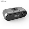 Đồng hồ báo thức để bàn WD-300 LED loa bluetooth tuỳ chỉnh âm Bass đế sạc không dây 10W tích hợp Radio FM