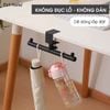 Móc treo cặp, ba lô, túi xách gắn cạnh bàn điều chỉnh độ dày linh hoạt