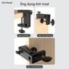 Giá đỡ iPad, máy tính bảng, điện thoại gắn bàn, đầu giường đa năng xoay 360 độ gập chắc chắn