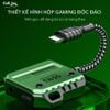 Cáp chuyển đổi Lightning PLEXTONE GS1-iP chia cổng tai nghe 3.5mm sạc nhanh 30W