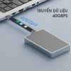 Cáp dữ liệu USB4 Type-C tốc độ 40 Gbps cho ổ cứng SSD di động, SSD Box (Type-C to Type-C / Type-C to Type-A / Type-C to Type-C Female)