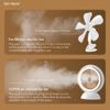 Quạt USB mini để bàn CellHome Super Desktop Fan 2000 mAh