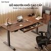Ngăn kéo ẩn dưới bàn làm việc công thái học, ngăn kéo gỗ cao cấp, khay lưu trữ bàn học tiện lợi