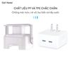 Phụ kiện quấn cáp cho củ sạc Macbook Air 30W/ 35W Dual ốp bảo vệ củ sạc