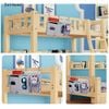 Túi treo đầu giường nhiều ngăn lớn vải Oxford quai dán velcro tiện lợi