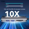 Hub chuyển đổi Type-C 5in1 USB-C To 4K HDMI, USB 3.0, SD/TF Card