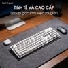 Deskpad nỉ lót gỗ chống trượt tấm lót bàn làm việc khoá viền chắc chắn