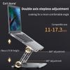 Giá Đỡ Laptop LS515 bằng nhôm cho Macbook Laptop Tablets có thể điều chỉnh góc xoay 180° gấp gọn tiện dụng