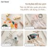 Túi chia đồ mỹ phẩm du lịch cầm tay ví mini bằng vải chống thấm nước