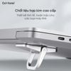 Giá đỡ tản nhiệt Laptop chân đế mini siêu mỏng gấp gọn (bộ 2 cái)