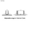 Đế dựng nhôm nguyên khối cho Macbook iPad SurFace dạng đứng giá đỡ laptop tuỳ chỉnh độ rộng