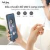 Cổng chuyển đổi Type-C sang 3.5mm HiFi Stereo có chip DAC jack chuyển vuông góc