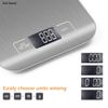 Cân tiểu ly điện tử nhà bếp (5kg/10kg - 1g) cân mini mặt inox dùng pin