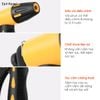 Bộ vòi tưới cây, rửa xe co giãn lò xo 10-40m vòi xịt cất gọn nhiều chế độ tưới