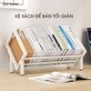Kệ sách để bàn làm việc bàn học giá sách mini để bàn tối giản