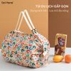 Túi đựng đồ shopping đi chợ gấp gọn tái sử dụng nhiều lần