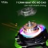 Quạt tản nhiệt sò lạnh HK5 Pro thế hệ mới làm lạnh AI chống cháy gắn từ tính hoặc ngàm kẹp linh hoạt