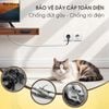 Nẹp đi dây điện nổi dán tường bảo vệ dây điện, khay ống đi dây sàn gọn gàng chống đứt gãy chống cháy