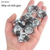 Bộ 8 bánh xe mini 360 độ dùng cho nội thất và đồ dùng nhà bếp bằng thép tải 30kg