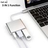Bộ Adapter Cáp Chuyển Type-C Sang Hdmi 4K/Usb/Typec 3 Trong 1 Cho Macbook, Ipad Dùng Trong Trình Chiếu